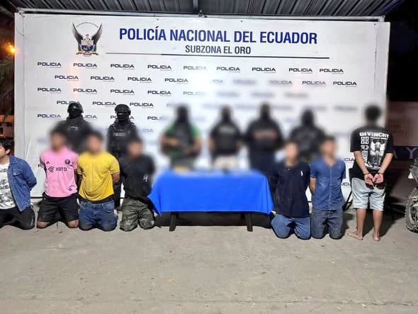 POLICÍA INFORMA, QUE ENTRE LOS FALLECIDOS EN CÁRCEL DE MACHALA, 6 FUERON DETENIDOS POR EXTORSIÓN.-