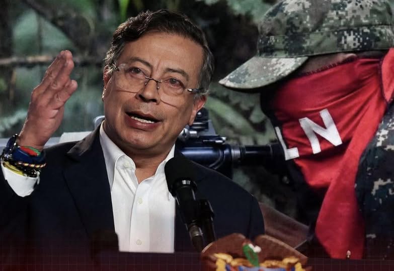 PRESIDENTE GUSTAVO PETRO DE COLOMBIA ORDENA LAS FUERZAS ARMADAS Y POLICÍA DEFENDER A LA POBLACIÓN, ANTE AMENAZA DEL EJÉRCITO DE LIBERACIÓN NACIONAL.