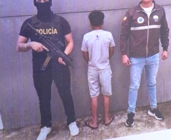 "MENOR DE 12 AÑOS ES CAPTURADO IMPLICADO EN DELITO DE EXTORSIÓN.-